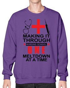 nurse tshirt png 1221# - nurse- Sweatshirt - Crew