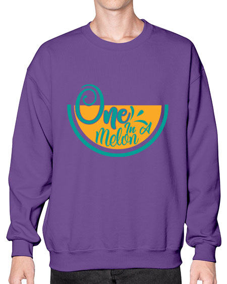 one in a melon Style 85# - summer- Sweatshirt - Crew