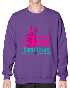 out third grade 614# - third grade- Sweatshirt - Crew