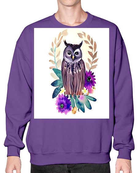 owl 17# - owl- Sweatshirt - Crew