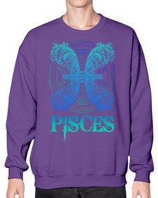 pisces Zodiac 381# - pisces- Sweatshirt - Crew