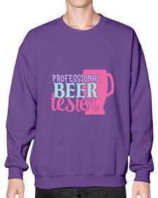 professional beer tester 371# - beer- Sweatshirt - Crew