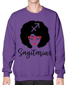sagitarius 396# - sagittarius- Sweatshirt - Crew