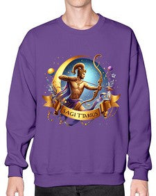sagittarius 398# - sagittarius- Sweatshirt - Crew