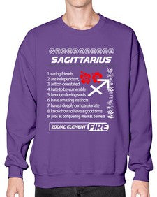sagittarius 425# - sagittarius- Sweatshirt - Crew