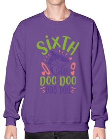 sixth grade doo doo 875# - sixth grade- Sweatshirt - Crew