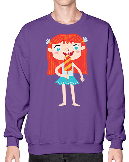 summer characters 64# - summer- Sweatshirt - Crew