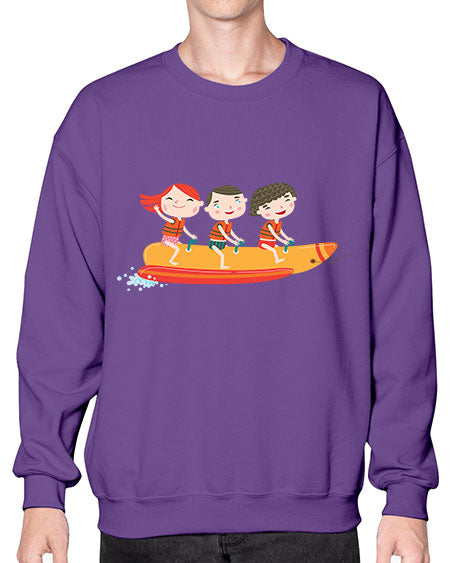 summer characters 69# - summer- Sweatshirt - Crew