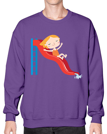 summer characters 74# - summer- Sweatshirt - Crew