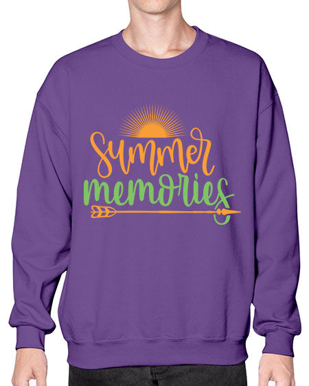 summer memories 80# - summer- Sweatshirt - Crew
