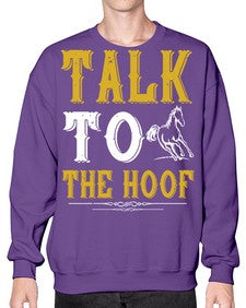 talk to the hoof Style 21# - horse- Sweatshirt - Crew