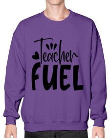 teacher fuel Style 372# - teacher- Sweatshirt - Crew