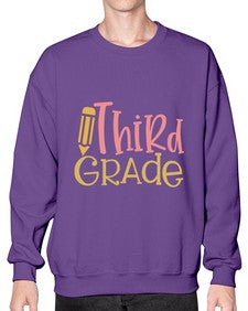 third grade 946# - third grade- Sweatshirt - Crew