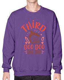 third grade doo doo 954# - third grade- Sweatshirt - Crew