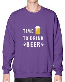 time to drink 1656# - beer- Sweatshirt - Crew