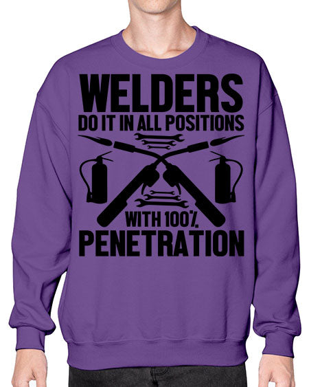 welders do it 1623# - welder- Sweatshirt - Crew