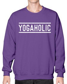 yogaholics 648# - yoga- Sweatshirt - Crew