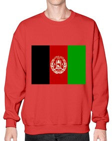 Afghanistan 275# - world flags- Sweatshirt - Crew