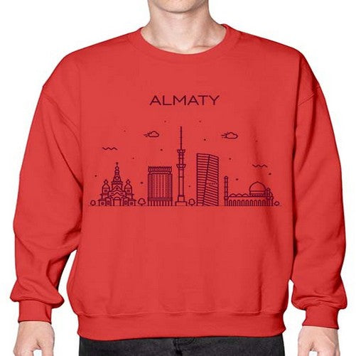 Almaty 306# - cities- Sweatshirt - Crew
