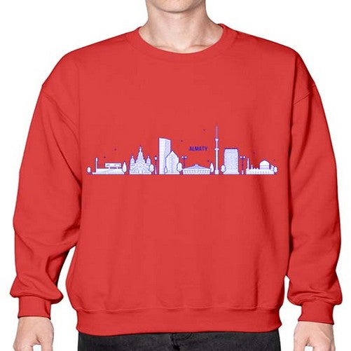 Almaty 309# - cities- Sweatshirt - Crew