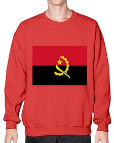 Angola 329# - world flags- Sweatshirt - Crew