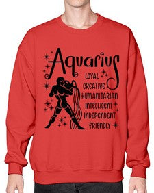 Aquarius 64# - aquarius- Sweatshirt - Crew
