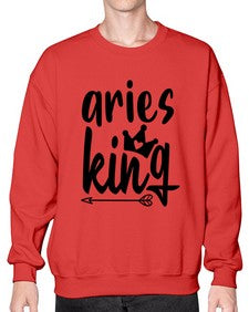 Aries king 108# - aries- Sweatshirt - Crew