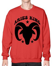 Aries king 110# - aries- Sweatshirt - Crew