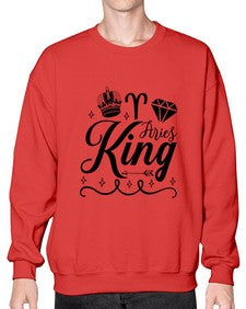 Aries king 111# - aries- Sweatshirt - Crew
