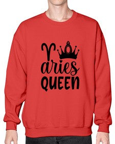 Aries queen 118# - aries- Sweatshirt - Crew