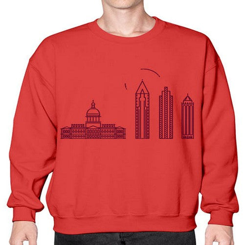 Atlanta 373# - cities- Sweatshirt - Crew