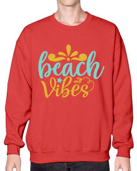 BEACH VIBES Style 70# - summer- Sweatshirt - Crew