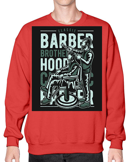 Barber Brotherhood587# - barber- Sweatshirt - Crew