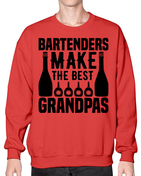 Bartenders make The best Style 56# - bartender- Sweatshirt - Crew