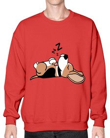 Beagle 12# - cartoon animals- Sweatshirt - Crew