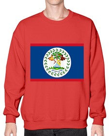 Belize 441# - world flags- Sweatshirt - Crew