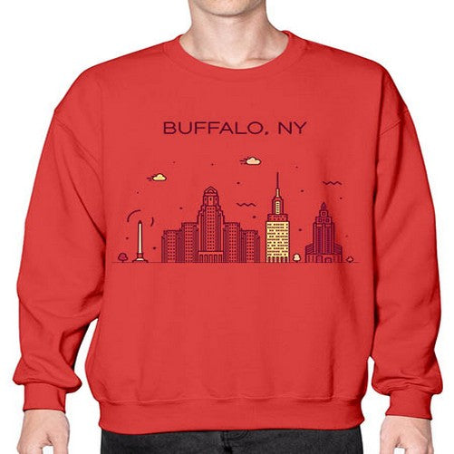 BuffaloNY 520# - cities- Sweatshirt - Crew