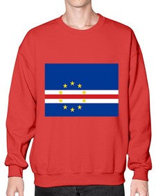 Cabo Verde 525# - world flags- Sweatshirt - Crew