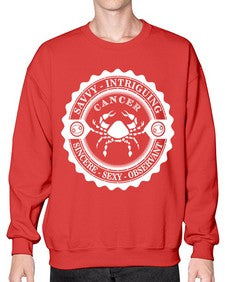 Cancer 16# - cancer- Sweatshirt - Crew