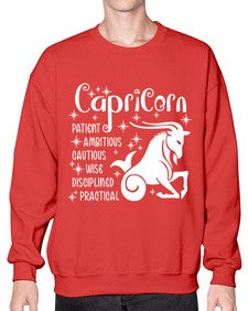 Capricorn 186# - capricorn- Sweatshirt - Crew
