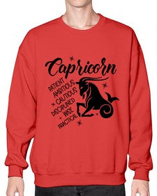 Capricorn 188# - capricorn- Sweatshirt - Crew