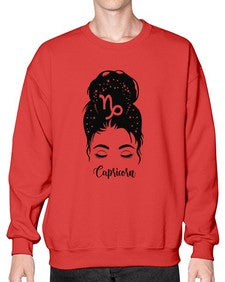 Capricorn Woman - capricorn- Sweatshirt - Crew