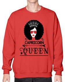 Capricorn queen 197# - capricorn- Sweatshirt - Crew
