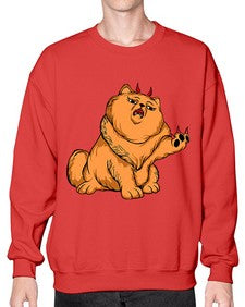 Cat 31# - cartoon animals- Sweatshirt - Crew