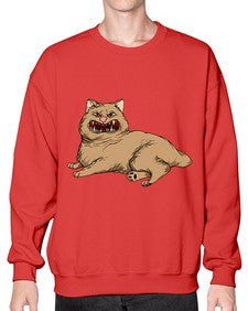 Cat 34# - cartoon animals- Sweatshirt - Crew