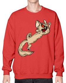Cat 38# - cartoon animals- Sweatshirt - Crew
