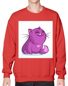 Cat 60# - cartoon animals- Sweatshirt - Crew