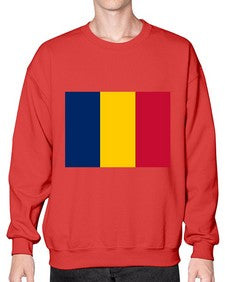 Chad 552# - world flags- Sweatshirt - Crew