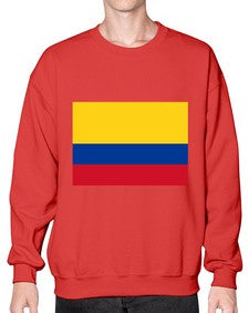 Colombia 596# - world flags- Sweatshirt - Crew