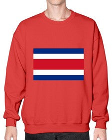 Costa Rica 630# - world flags- Sweatshirt - Crew
